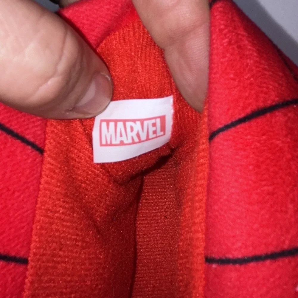 Marvel Spider-Man 3D Plush Slippers Mens Adult House Shoes Marvel Merchandise